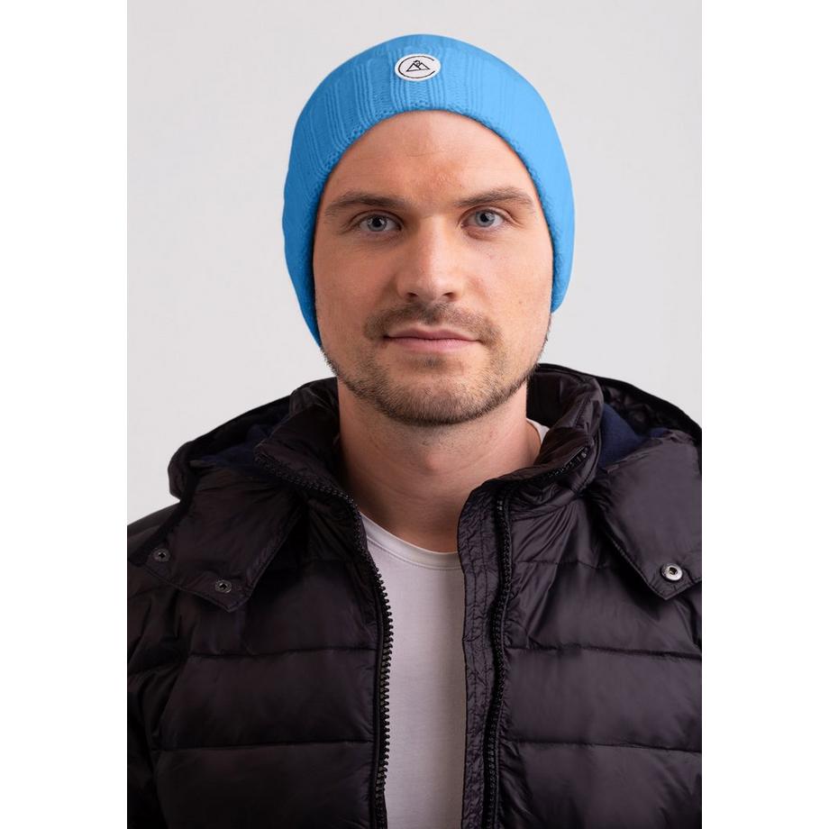 CASH-MERE.CH Kaschmir Rib Mütze  