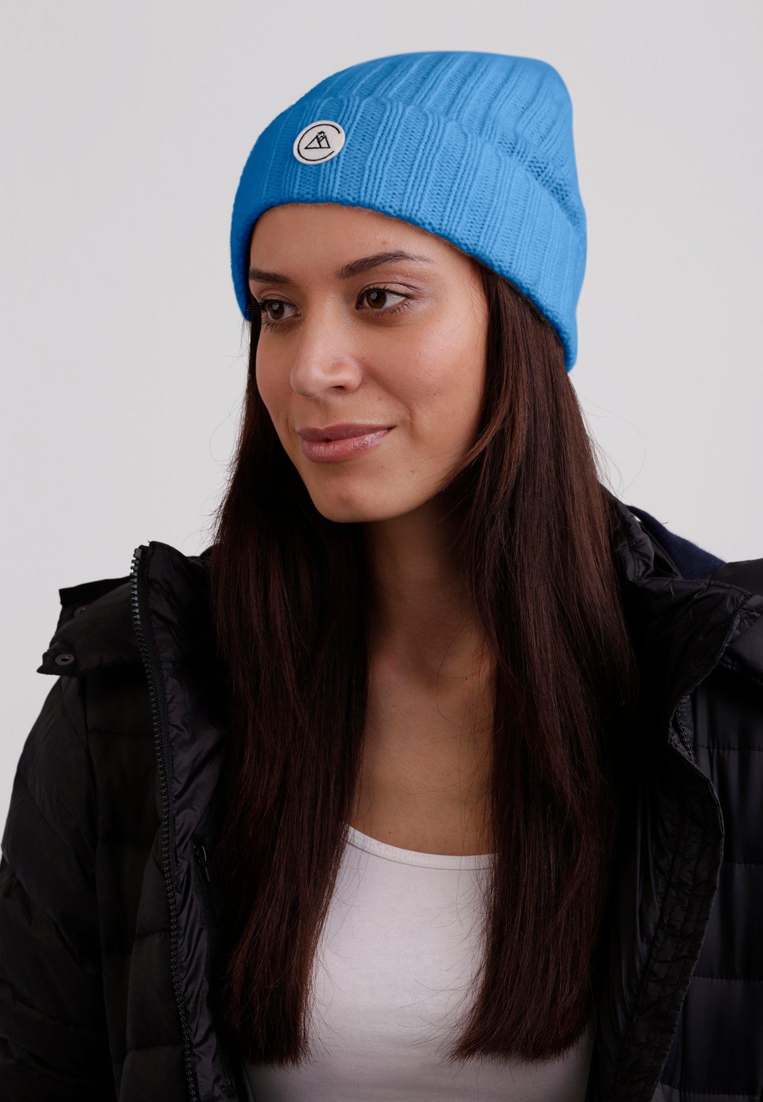 CASH-MERE.CH Kaschmir Rib Mütze  