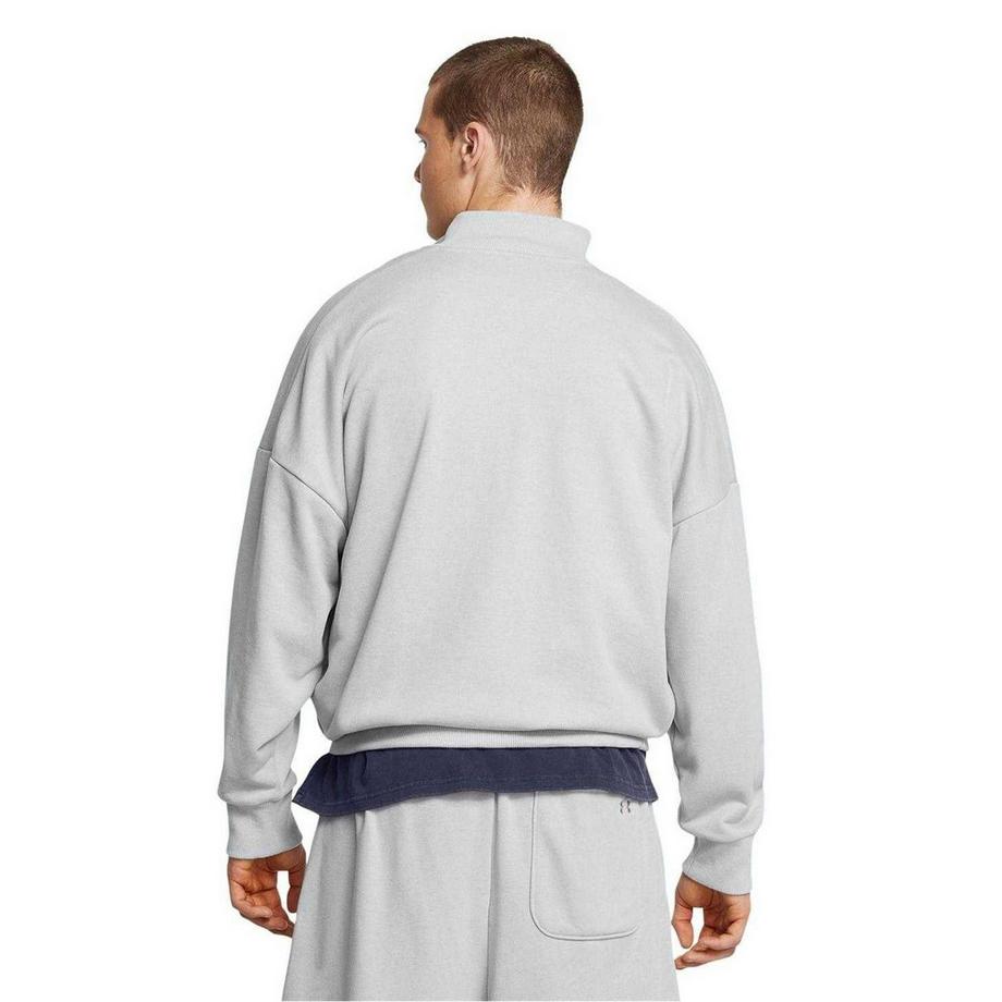 UNDER ARMOUR Icon Sweatshirt mit kurzem Reißverschluss leger  