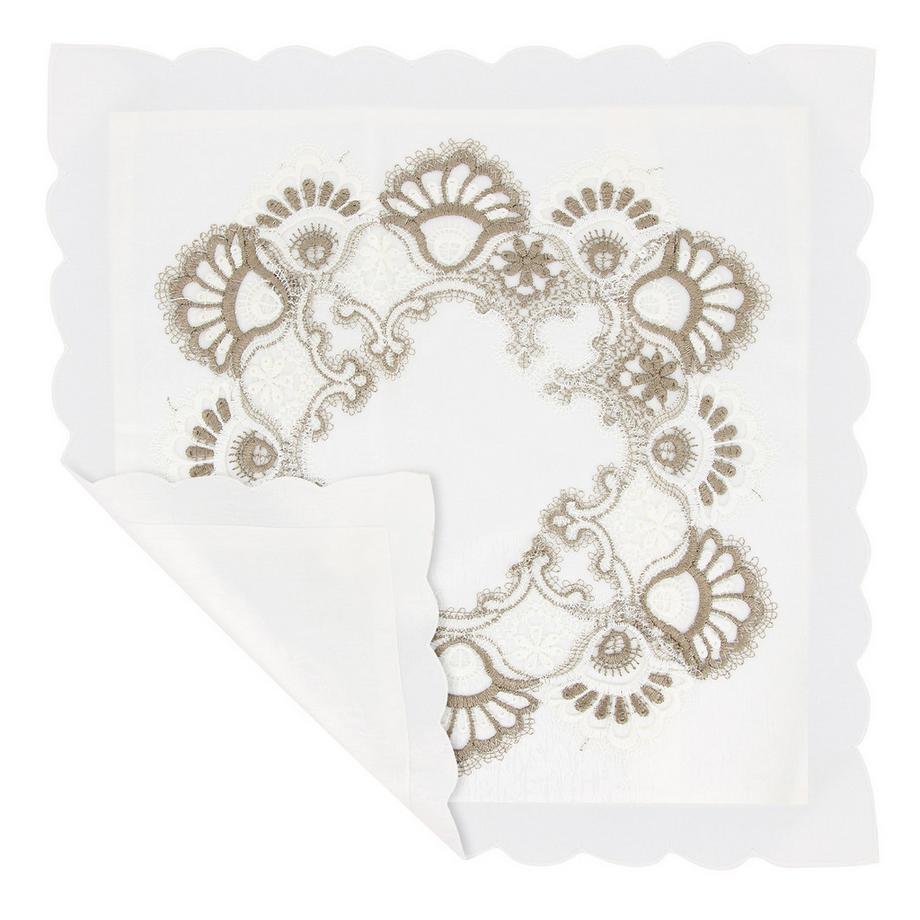 Avizar Lot 2 Housses de Coussin Broderie  