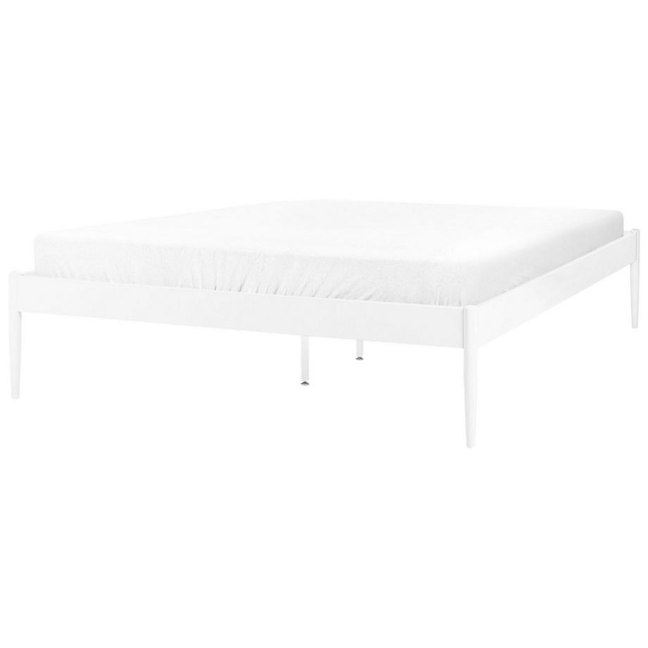 Beliani Letto con rete a doghe en Acciaio Moderno VAURS  