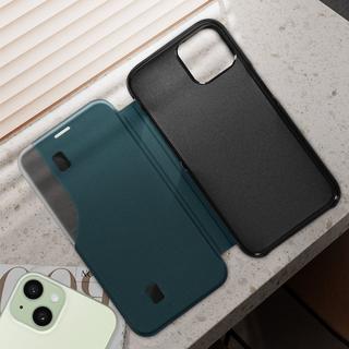 Avizar  Custodia iPhone 15 Plus verde scuro 