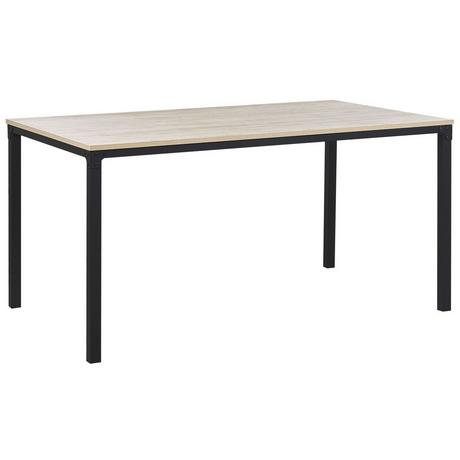 Beliani Table de repas en Panneau de particules de bois Moderne HOCKLEY  