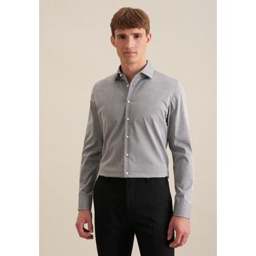 Business Hemd Slim Fit Langarm Uni