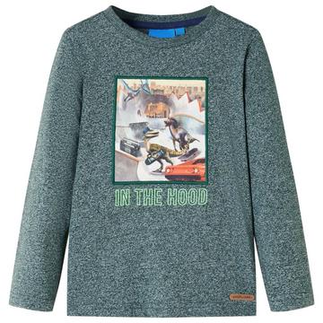 Kinder langarmshirt gewebe