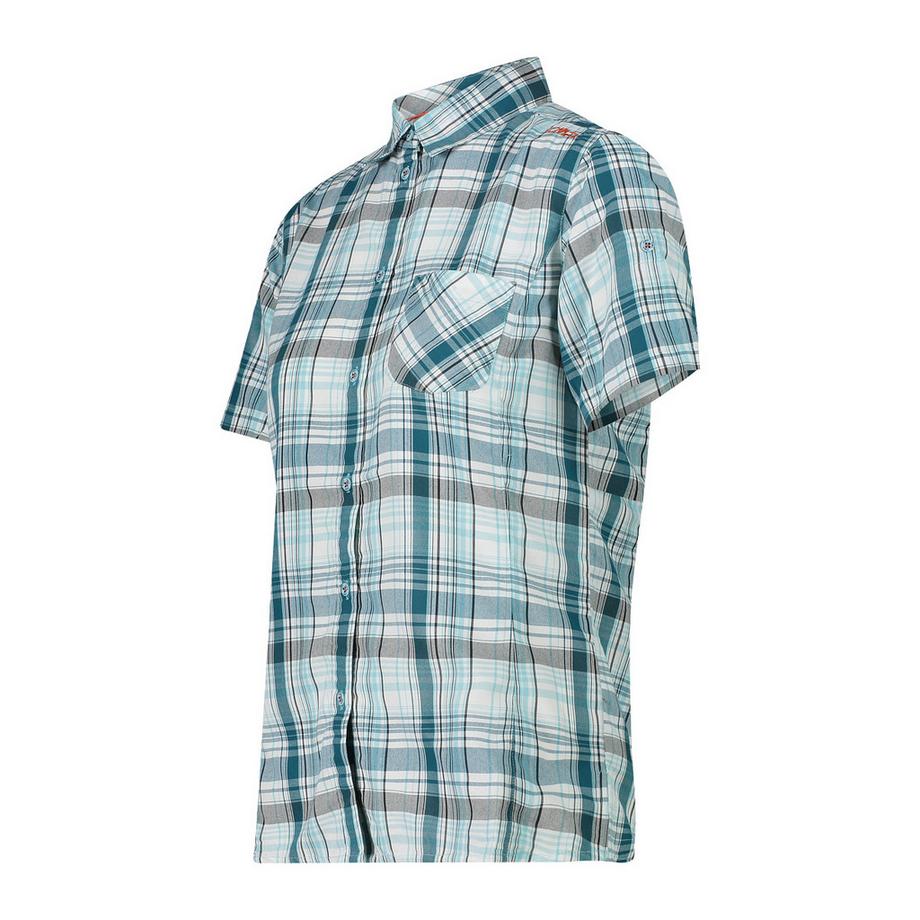 CMP Camicia Donna Maniche Corte Quadri  