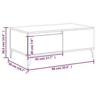 VidaXL Couchtisch holzwerkstoff  