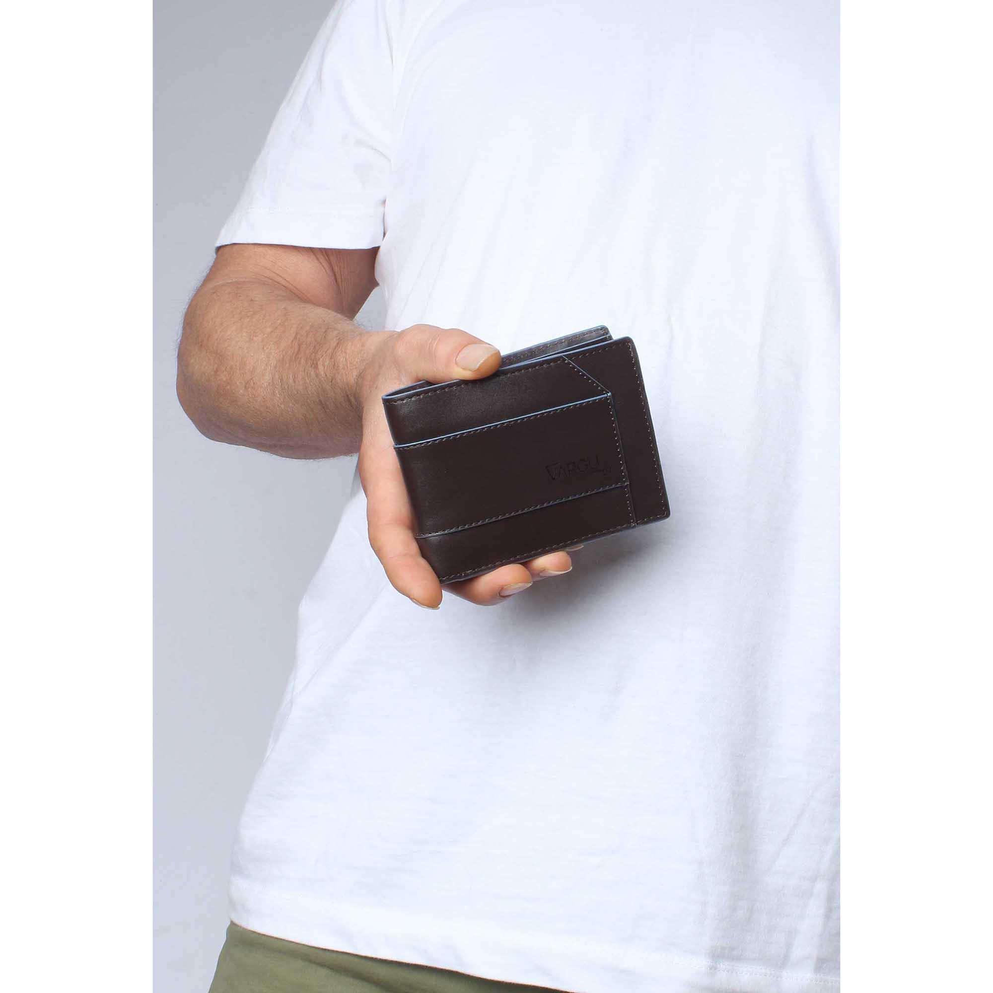 VARGU KON 1-L Echtleder Geldbörse  