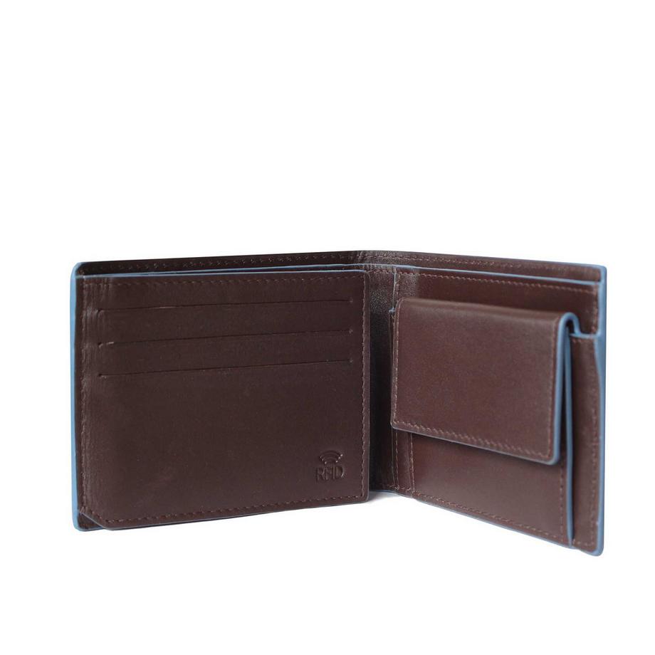 VARGU KON 1-L Portefeuille en Cuir Véritable  