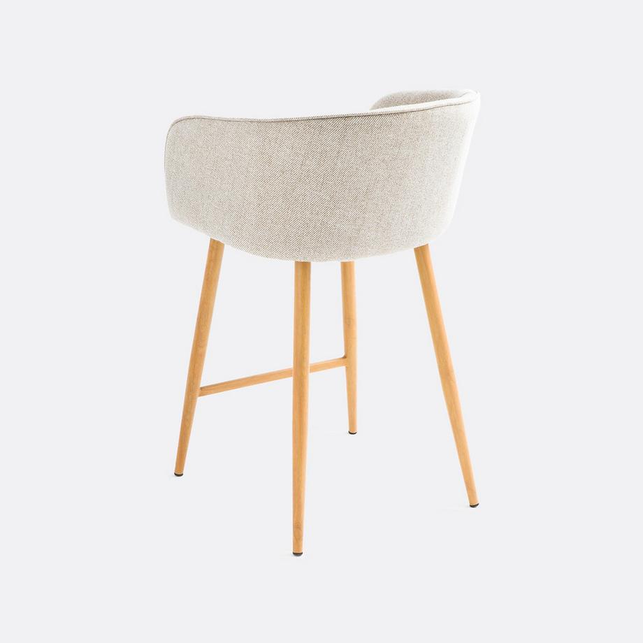 La Redoute Intérieurs Lot de 2 fauteuils de bar H64 cm  