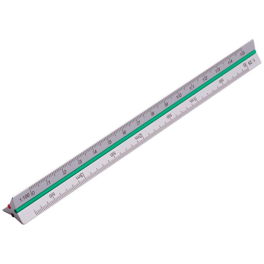 RUMOLD  RUMOLD Dreikantmassstab 195/15 15cm 195/1/15 architect 1 Alu 