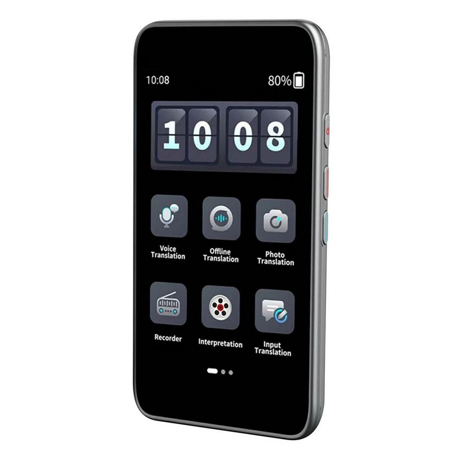 Avizar  Traduttore IA 142 lingue Foto Voce Offline Schermo 4.0" 