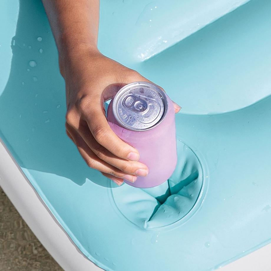 Intex  Intex 56289EU Aufblasbares Spielzeug für Pool & Strand Blau, Weiß Monochromatisch Vinyl Schwimmende Matratze 