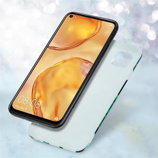 Cadorabo  Housse compatible avec Huawei NOVA 6 SE / P40 LITE / NOVA 7i - Coque de protection en silicone TPU avec motif mosaïque 