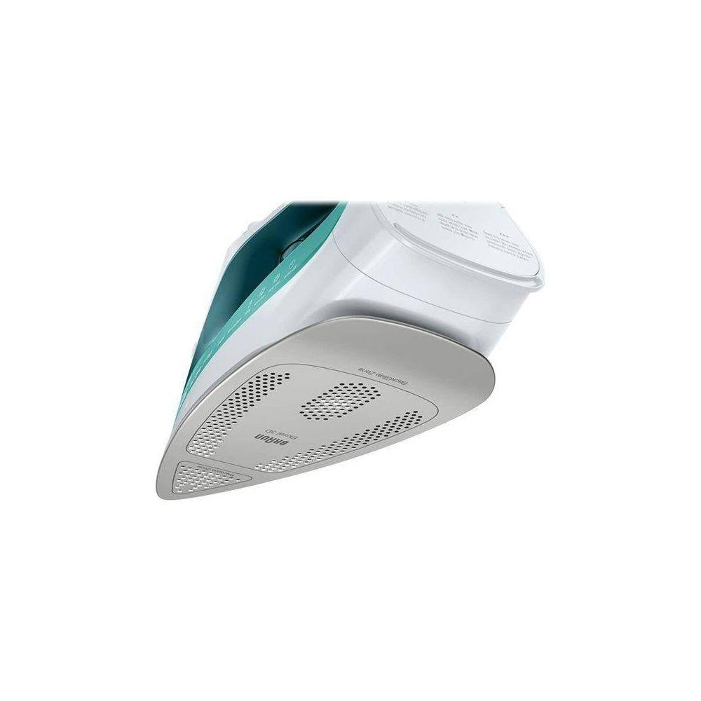 BRAUN Braun SI 7042 GR Ferro da stiro a secco e a vapore 2400 W Verde, Bianco  