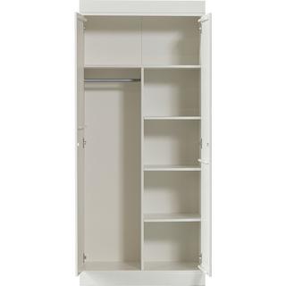 mutoni Armoire Connect basse pin blanc 175x77  