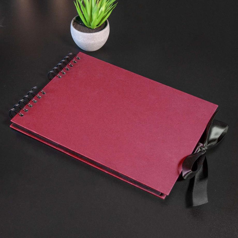 Intirilife Album Photo/Livre Photo À Personnaliser  