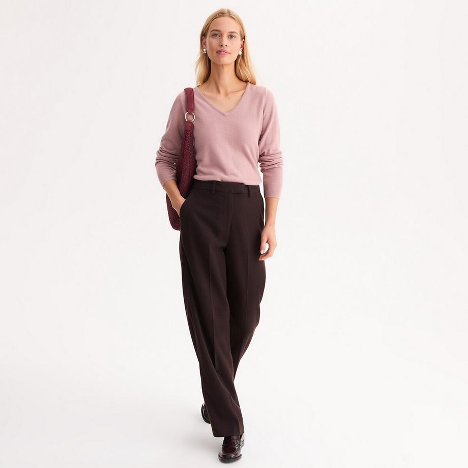 La Redoute Collections Pull Col V Manches Longues  