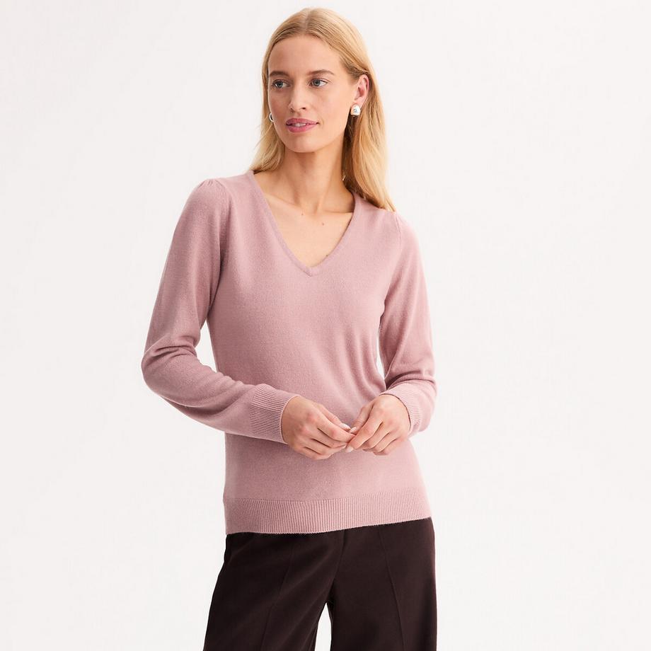 La Redoute Collections Pull Col V Manches Longues  