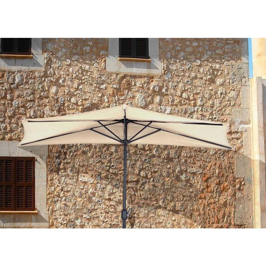 mutoni Wandschirm Soliri Creme-anthrazit  