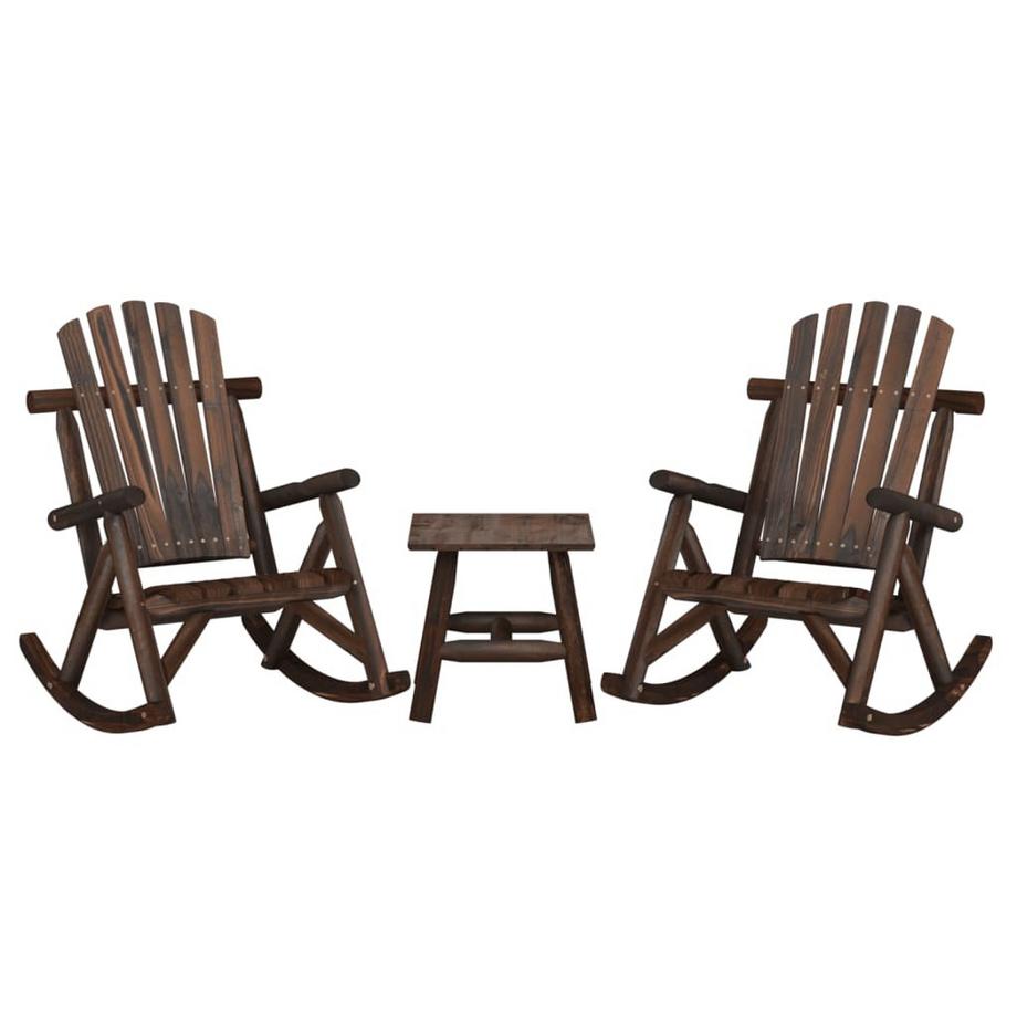 Ensemble de salon de jardin bois