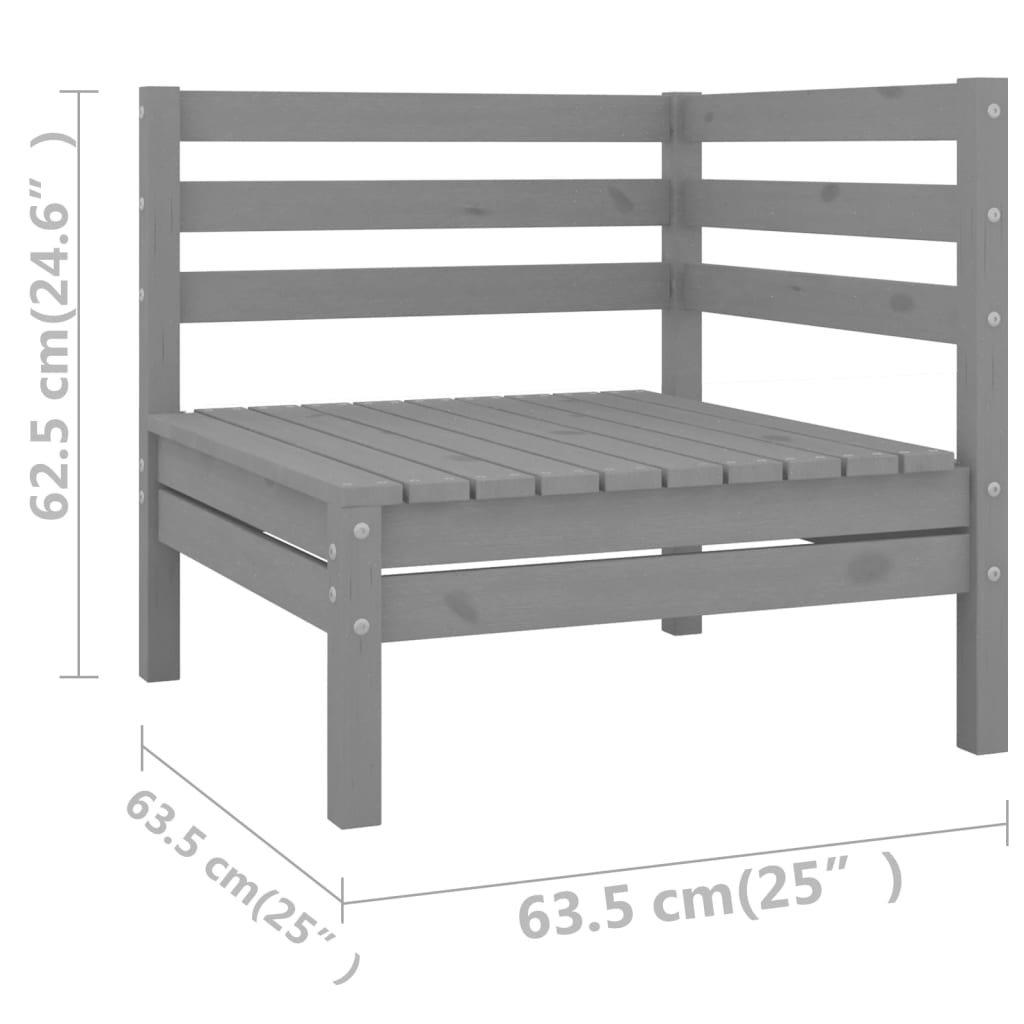 VidaXL Ensemble de meubles de jardin bois de pin  