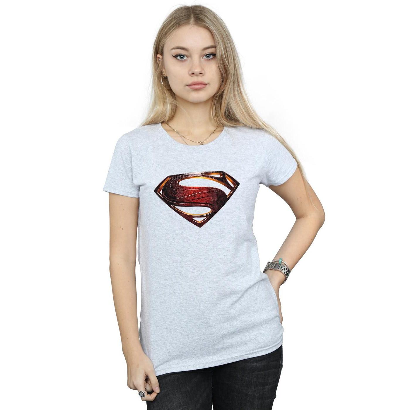 SUPERMAN Distressed Logo T-Shirt  