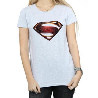 SUPERMAN Distressed Logo T-Shirt  