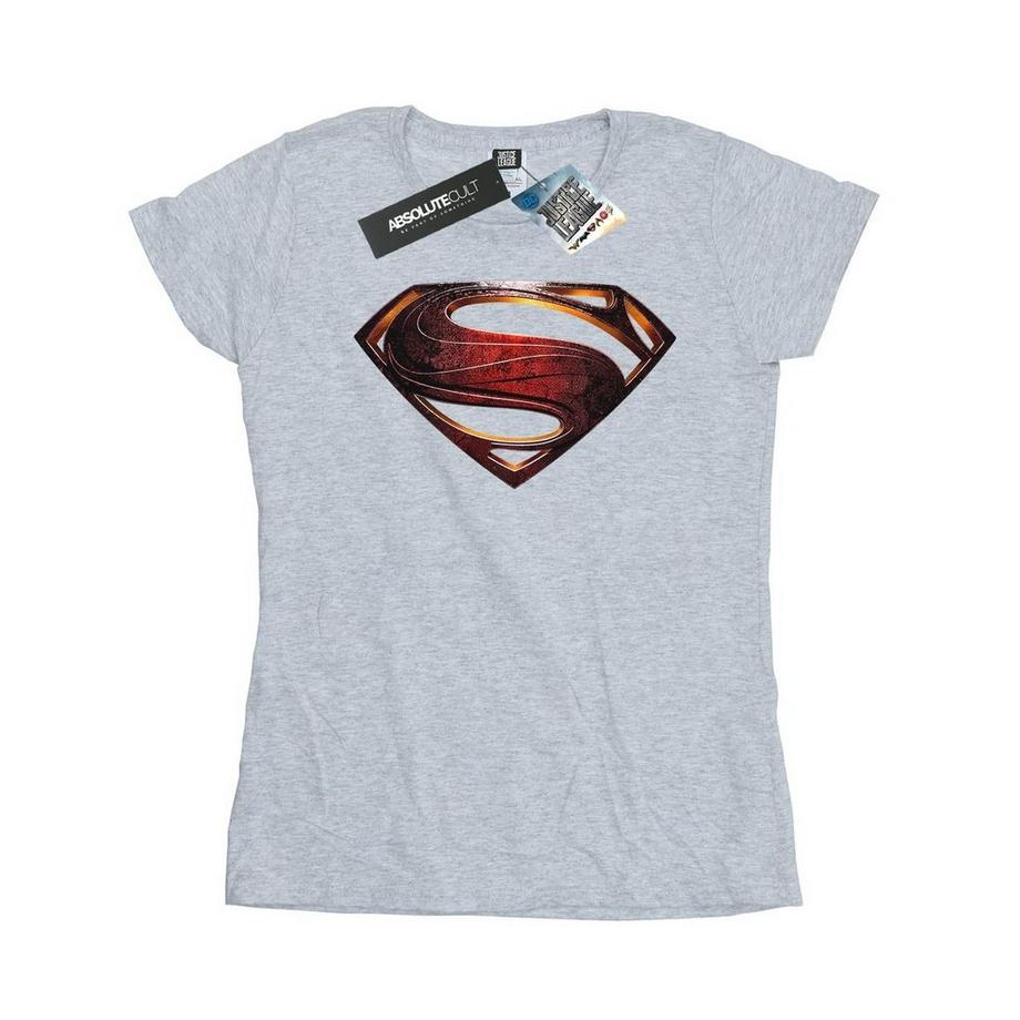 SUPERMAN Distressed Logo T-Shirt  