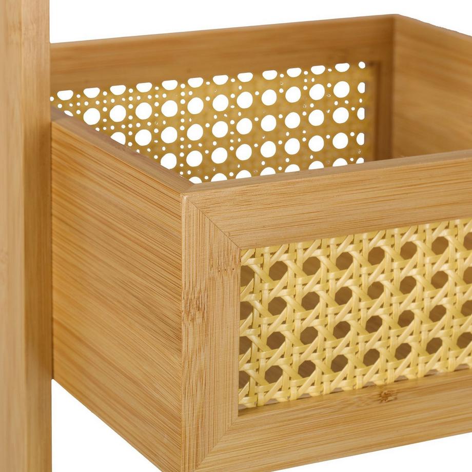 Northix 3-stöckiges Lagerregal aus Bambus  