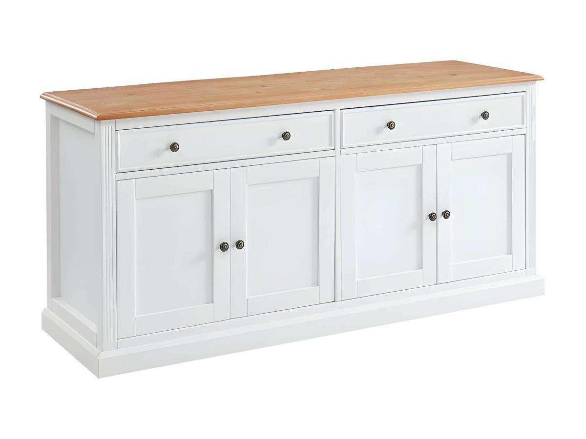 Vente-unique Sideboard HONFLEUR 4 Türen 2 Schubladen  