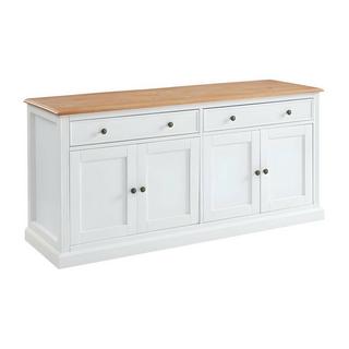 Vente-unique Credenza 4 ante e 2 cassetti in Abete bianco HONFLEUR  