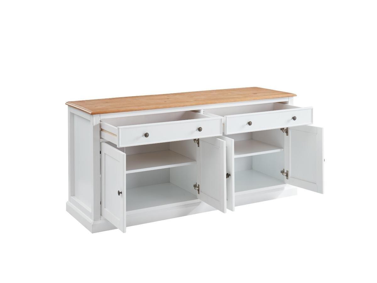 Vente-unique Sideboard HONFLEUR 4 Türen 2 Schubladen  