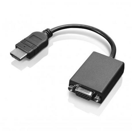 lenovo  Lenovo HDMI / VGA 0,2 m Schwarz 