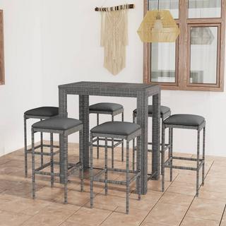 VidaXL Bar-set poly-rattan  