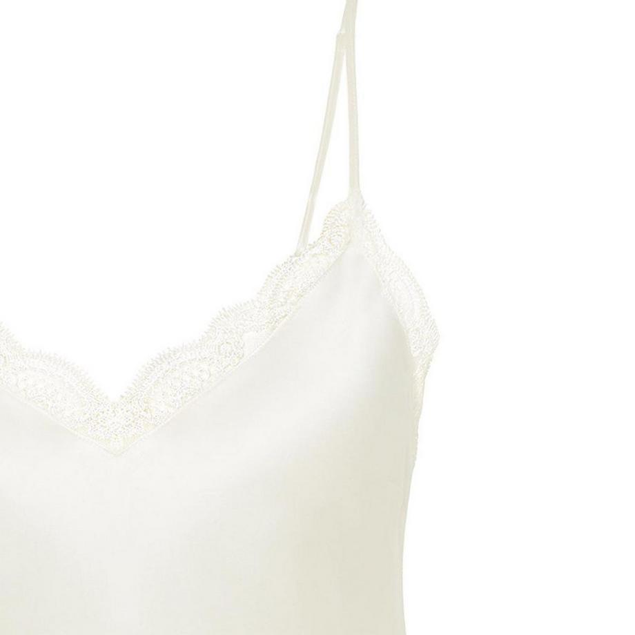 SIMONE PERELE Love Me Pyjama en Soie avec Détails en Dentelle  