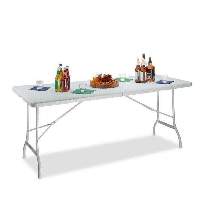 B2X Table de jardin pliante BASTIAN grande  