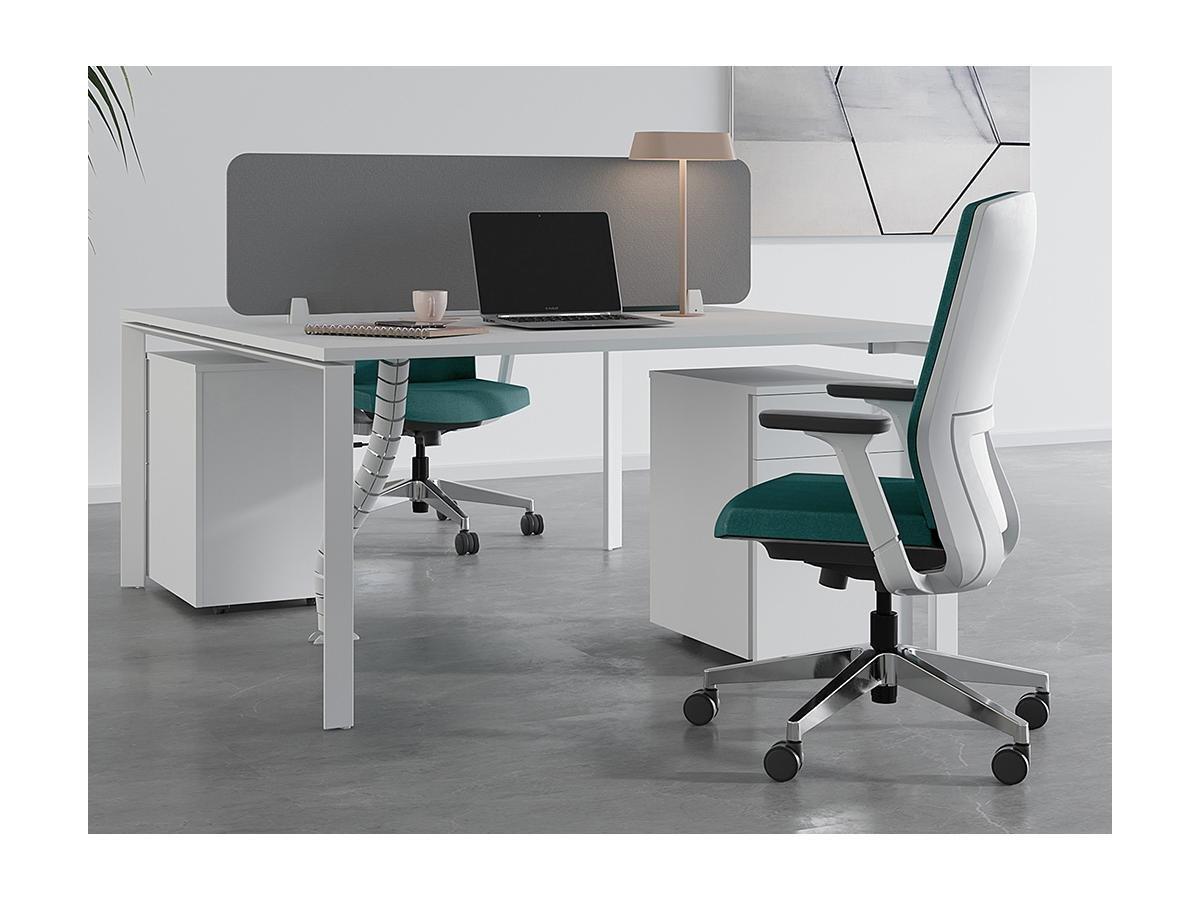 Vente-unique Fauteuil de bureau professionnel Tissu HUMIA  