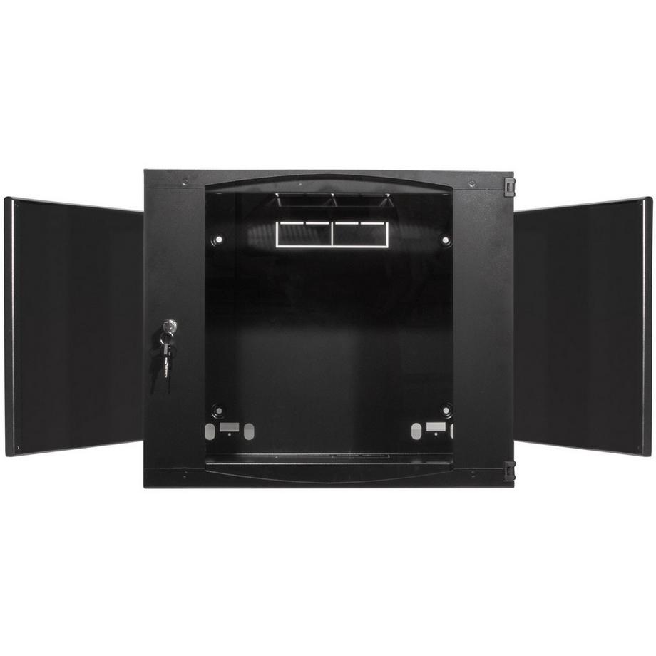 LogiLink  19" Wandschrank/Serverschrank U6 540 x 450 x 330 mm Unmontiert Schwarz 