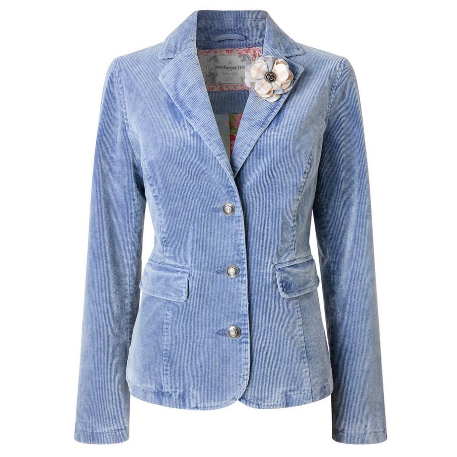 Joe Browns Einreihige Stretch Kordjacke  