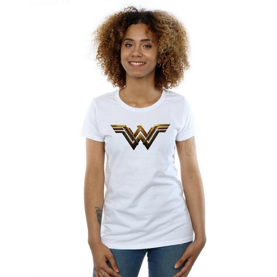 Wonder Woman Wonder Woman Logo Regular Fit T-Shirt  