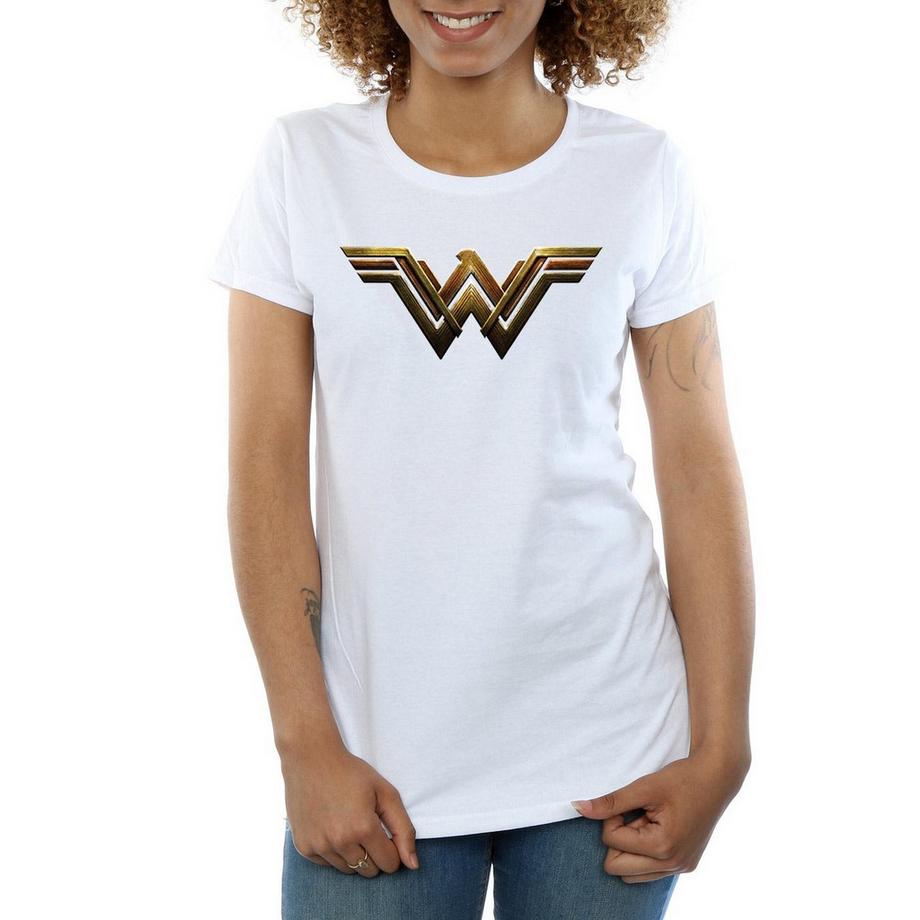 Wonder Woman Wonder Woman Logo Regular Fit T-Shirt  