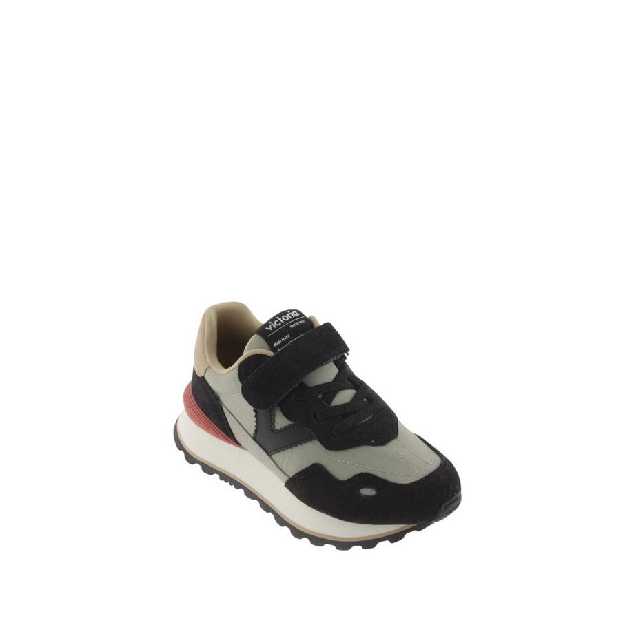 Victoria Viento Baskets Nylon et Daim pour Enfants  