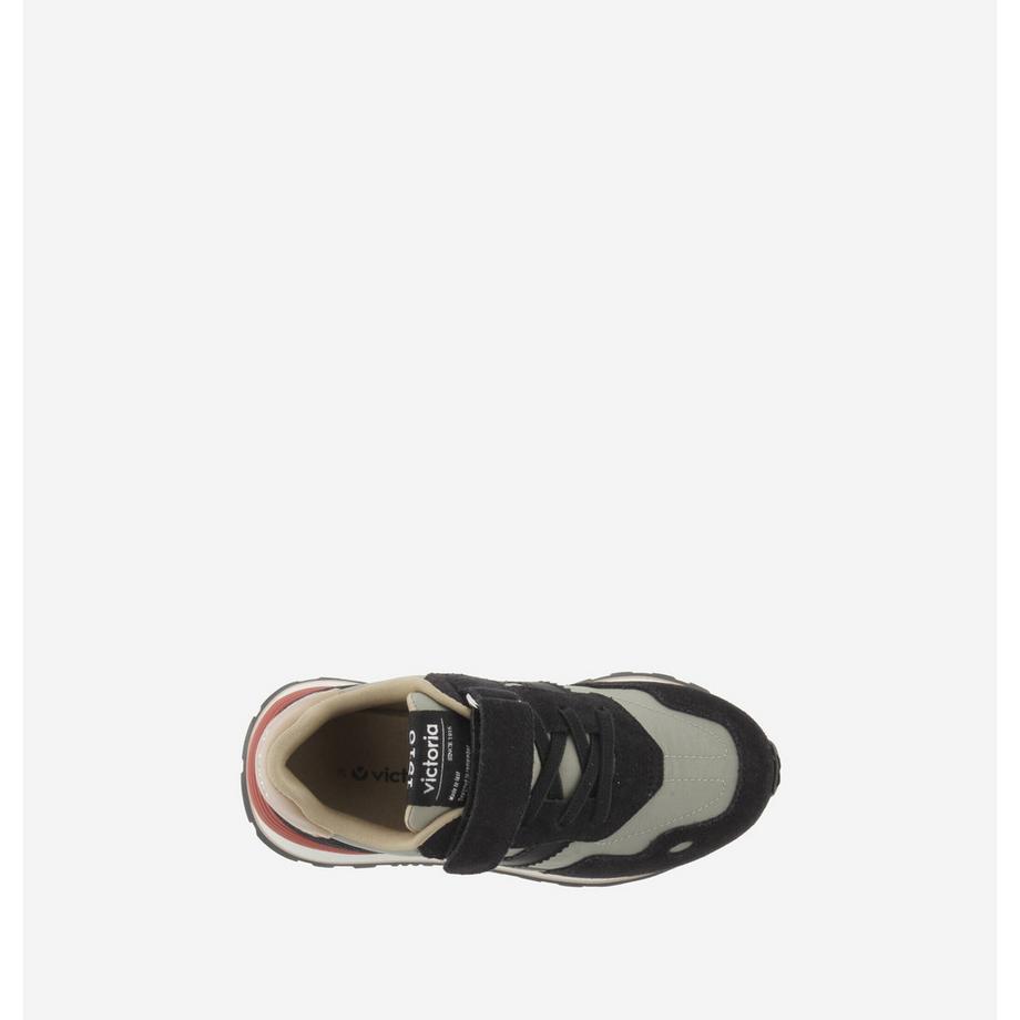 Victoria Viento Baskets Nylon et Daim pour Enfants  