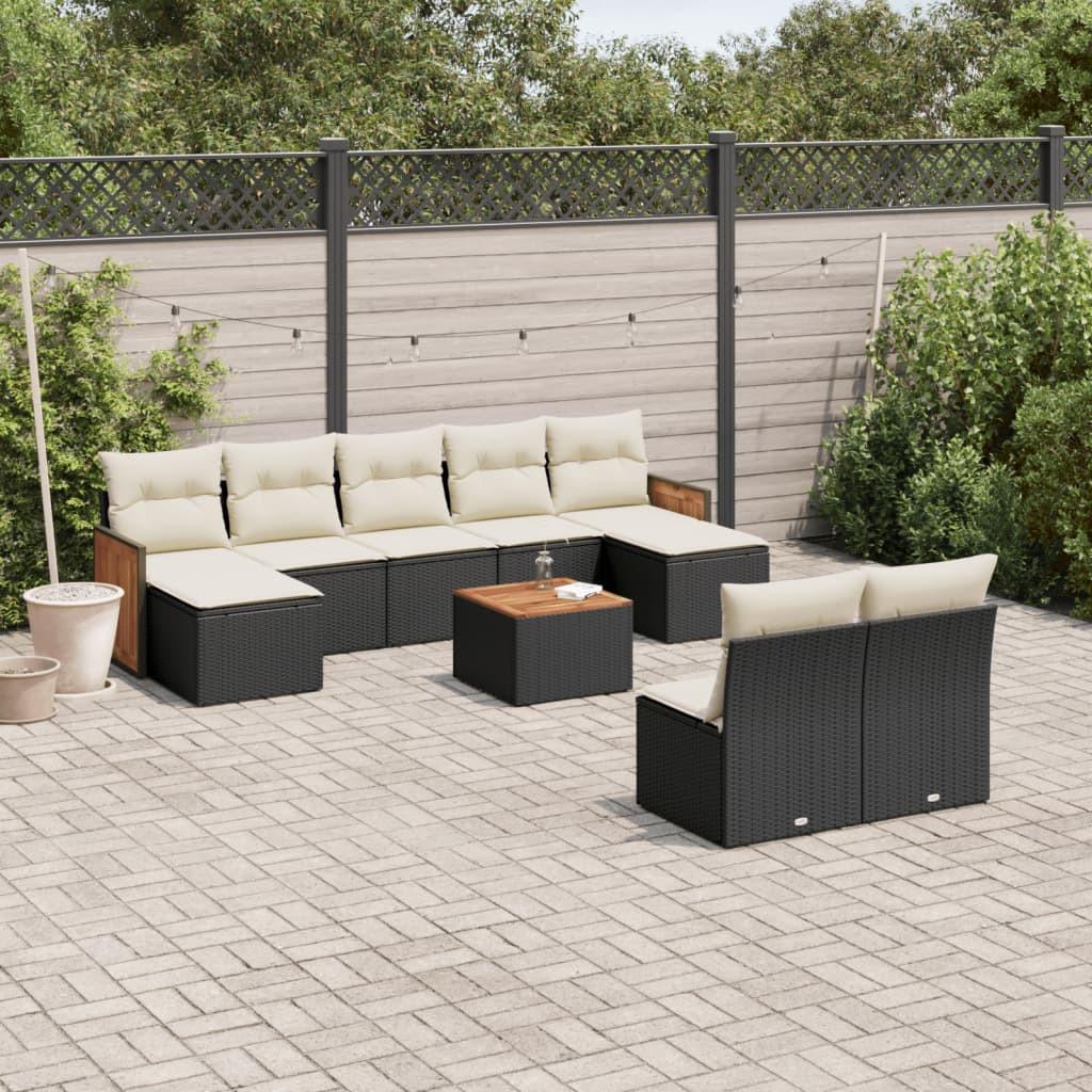 VidaXL Garten sofagarnitur poly-rattan  