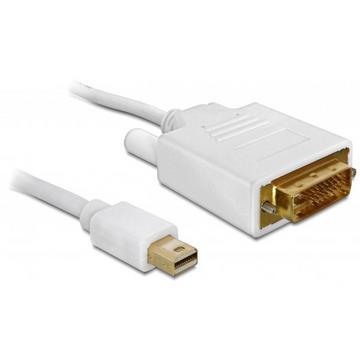 DeLOCK 82918 câble vidéo et adaptateur 2 m mini Displayport Blanc