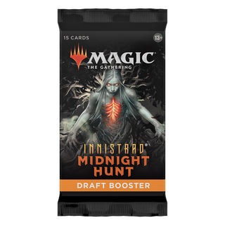 Wizards of the Coast  Innistrad Midnight Hunt Draft Booster - Magic the Gathering - EN 