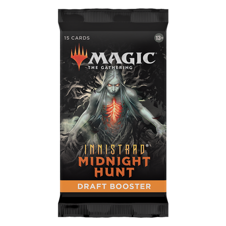 Wizards of the Coast  Innistrad Midnight Hunt Draft Booster - Magic the Gathering - EN 