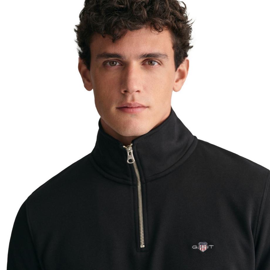 GANT Regular Shield Half Zip Sweatshirt  