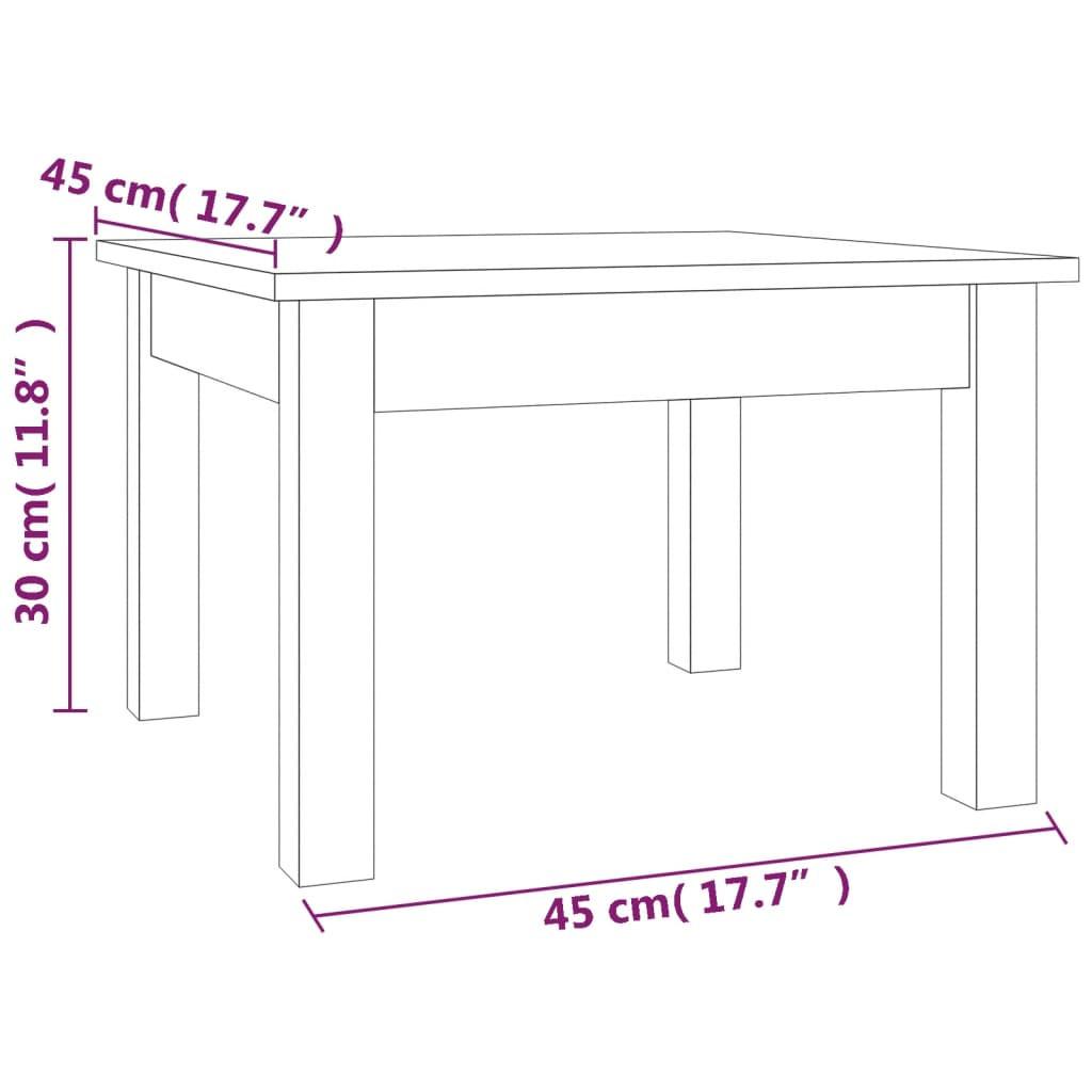 VidaXL Table basse bois  